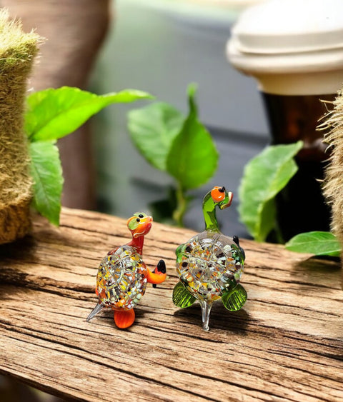 Glass Turtle Figurine, Collectible Glass Turtle, Murano Quality Gift At A Fraction Of The Price, Handcrafted In Ukraine