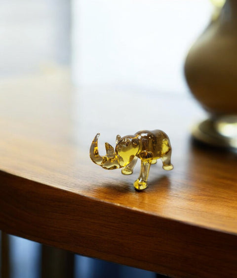Glass Rhino Figurine, Collectible Glass Rhino, Murano Quality Gift At A Fraction Of The Price, Handcrafted In Ukraine