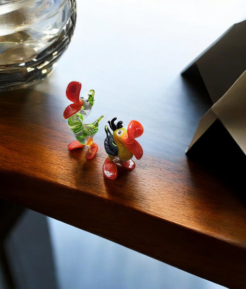 Glass Duck Figurine, Collectible Glass Duck, Murano Quality Gift At A Fraction Of The Price, Handcrafted In Ukraine