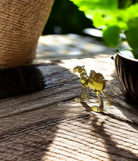 Glass Camel Figurine, Collectible Glass Camel, Murano Quality Gift At A Fraction Of The Price, Handcrafted In Ukraine