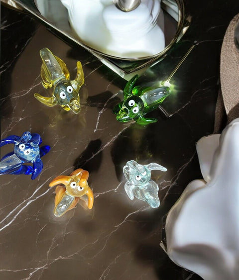 Glass Elephant Figurine, Collectible Glass Elephant, Murano Quality Gift At A Fraction Of The Price, Handcrafted In Ukraine