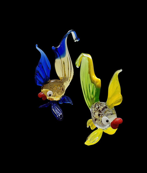 Glass Fish Figurine, Collectible Glass Fish, Murano Quality Gift At A Fraction Of The Price, Handcrafted In Ukraine