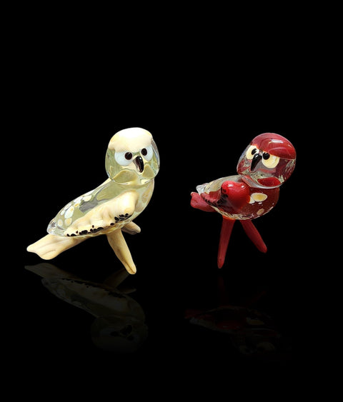 Glass Owl Figurine
