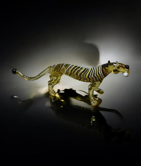 Glass Tiger Figurine