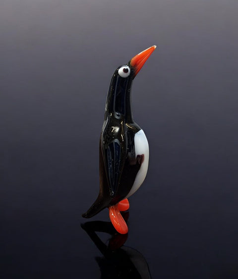 Glass Penguin Figurine