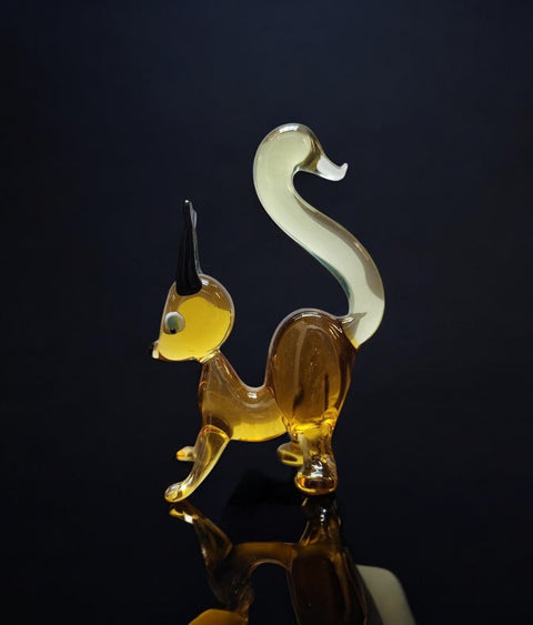Glass Squirrel Figurine, Collectible Glass Squirrel, Murano Quality Gift At A Fraction Of The Price, Handcrafted In Ukraine