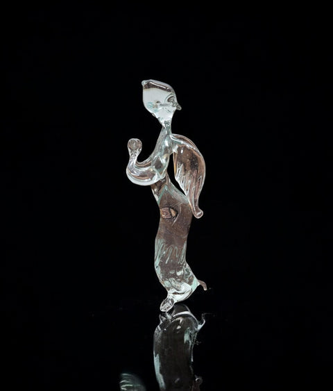 Glass Angel Figurine, Collectible Glass Angel, Murano Quality Gift At A Fraction Of The Price, Handcrafted In Ukraine