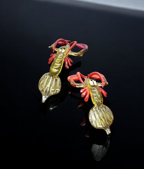 Glass Lobster Figurine