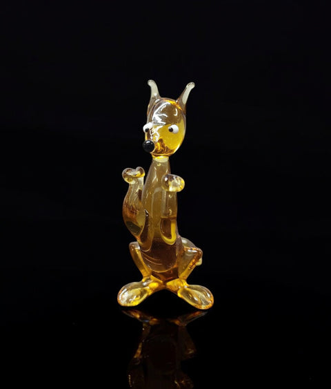 Glass Fox Figurine