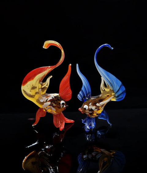 Glass Fish Figurine