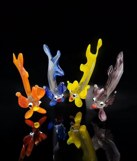 Glass Fish Figurine