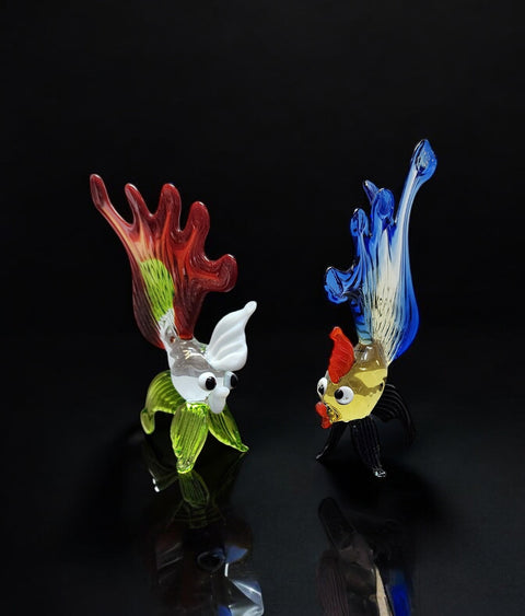 Glass Fish Figurine