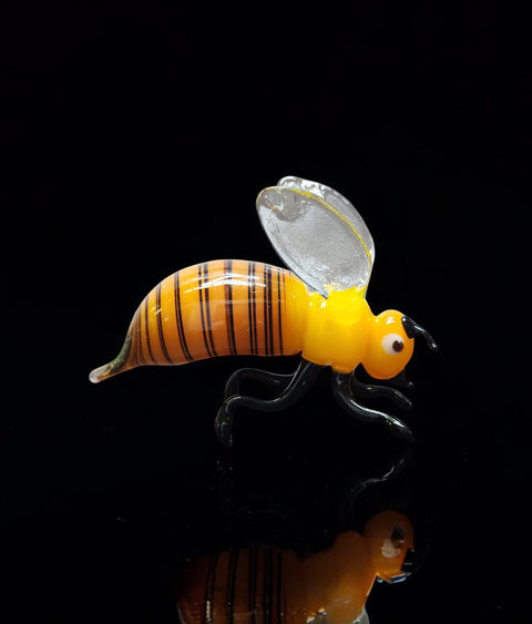 Glass Bee Figurine