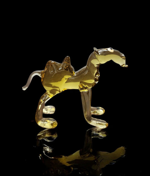 Glass Camel Figurine