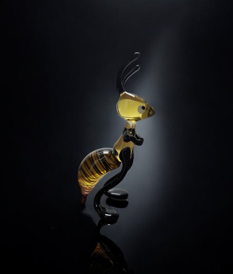 Glass Bee Figurine