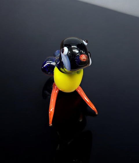 Glass Bird Figurine, Collectible Glass Bird, Murano Quality Gift At A Fraction Of The Price, Handcrafted In Ukraine