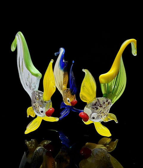 Glass Fish Figurine