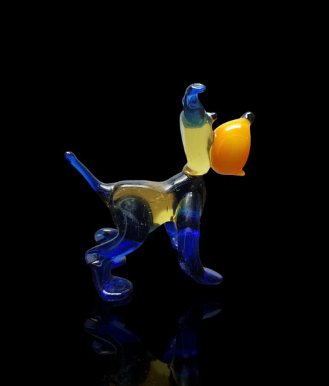Glass Bulldog Figurine, Collectible Glass Dog, Murano Quality Gift At A Fraction Of The Price, Handcrafted In Ukraine