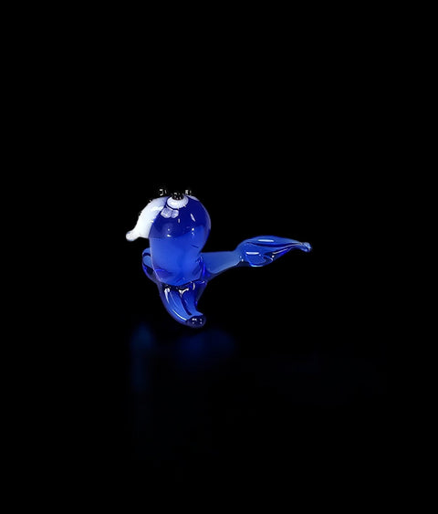Walrus Figurine, Mini Glass Murano Quality Lampworking Glass Figurine, Hand Made In Ukraine, A Great Addition To Your Collection
