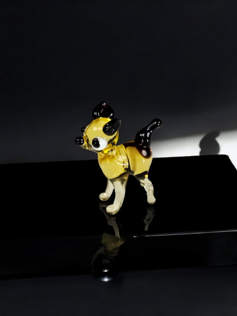 Deer Figurine, Mini Glass Murano Quality Lampworking Glass Figurine, Hand Made In Ukraine, A Great Addition To Your Collection