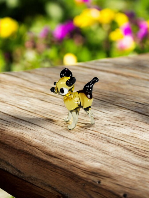 Deer Figurine, Mini Glass Murano Quality Lampworking Glass Figurine, Hand Made In Ukraine, A Great Addition To Your Collection