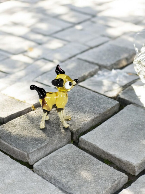 Deer Figurine, Mini Glass Murano Quality Lampworking Glass Figurine, Hand Made In Ukraine, A Great Addition To Your Collection