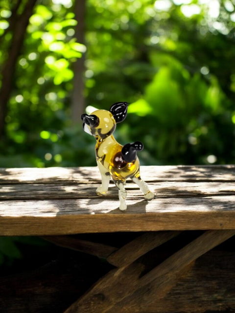 Deer Figurine, Mini Glass Murano Quality Lampworking Glass Figurine, Hand Made In Ukraine, A Great Addition To Your Collection