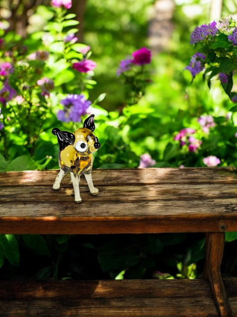 Deer Figurine, Mini Glass Murano Quality Lampworking Glass Figurine, Hand Made In Ukraine, A Great Addition To Your Collection