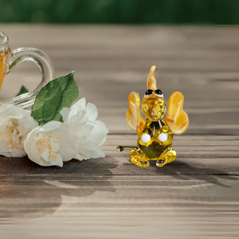 Glass Dragon mini figurine