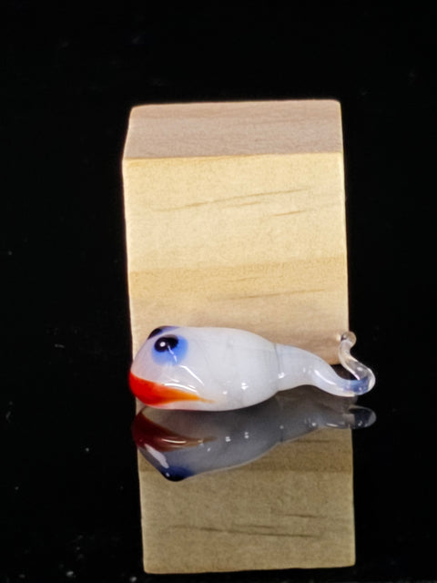 Boy Mouse Figurine, Mini Glass Murano Quality Lampworking Glass Figurine, Hand Made In Ukraine, A Great Addition To Your Collection