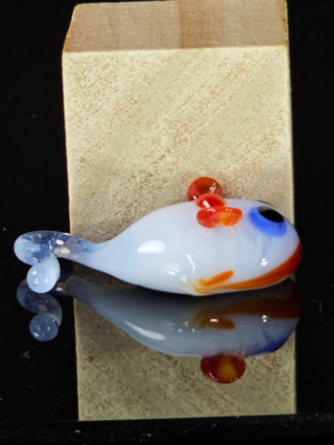 Girl Mouse Figurine, Mini Glass Murano Quality Lampworking Glass Figurine, Hand Made In Ukraine, A Great Addition To Your Collection