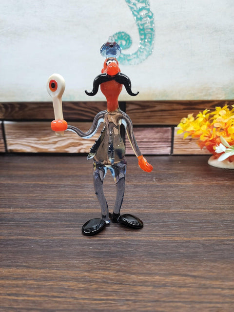 Glass Crossing Guard Figurine