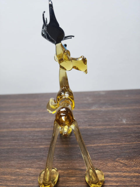 Glass Standing Moose Figurine, Collectible Glass Moose, Murano Quality Gift At A Fraction Of The Price, Handcrafted In Ukraine