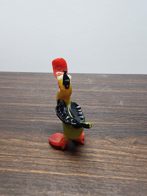 Glass Duck Figurine, Collectible Glass Duck, Murano Quality Gift At A Fraction Of The Price, Handcrafted In Ukraine