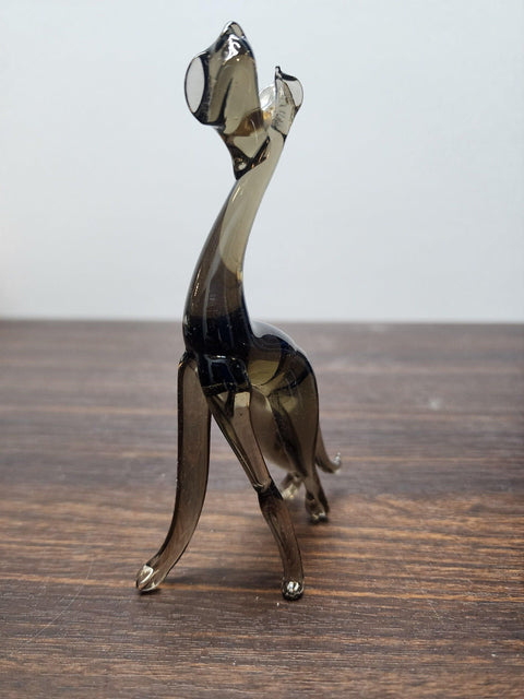 Glass Great Dane Figurine, Collectible Glass Great Dane, Murano Quality Gift At A Fraction Of The Price, Handcrafted In Ukraine
