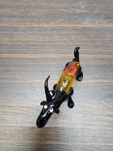 Glass Goat Figurine, Collectible Glass Goat, Murano Quality Gift At A Fraction Of The Price, Handcrafted In Ukraine