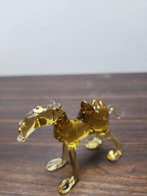 Glass Camel Figurine, Collectible Glass Camel, Murano Quality Gift At A Fraction Of The Price, Handcrafted In Ukraine