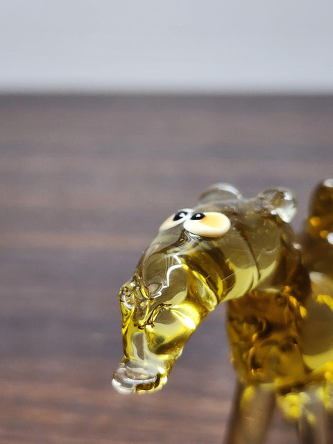 Glass Camel Figurine, Collectible Glass Camel, Murano Quality Gift At A Fraction Of The Price, Handcrafted In Ukraine
