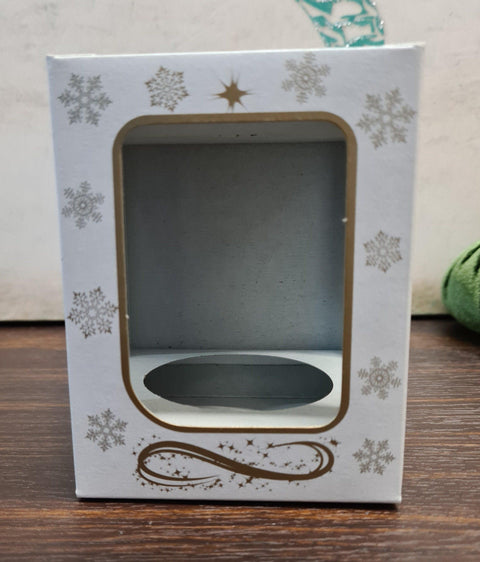 Silver Blown Glass Ornament - Silver Reflector