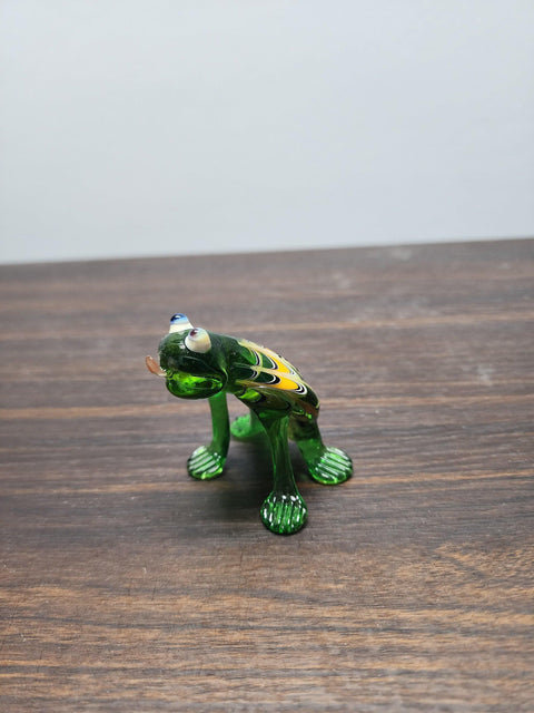 Frog Glass Animal Figurine