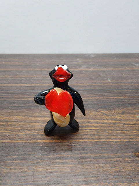 Penguin Glass Animal Figurine