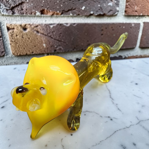 Glass Lion Figurine, Collectible Glass Lion, Murano Quality Gift At A Fraction Of The Price, Handcrafted In Ukraine