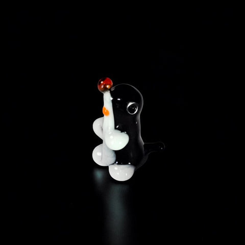 Mole Glass Figurine, Handmade Murano Quality Design - Small