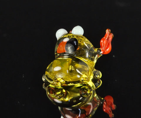 Glass Crab Figurine, Handmade Murano Quality Design - Small