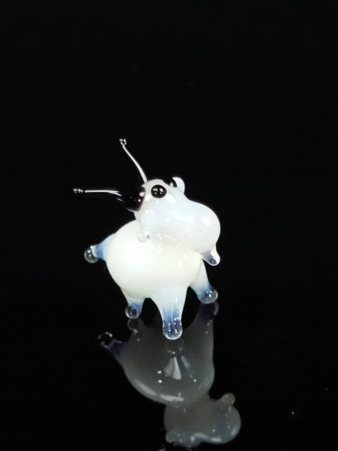 Glass Goat Figurine, Handmade Murano Quality Design - Small