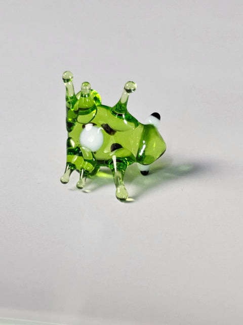 Glass Frog Figurine, Handmade Murano Quality Design - Small