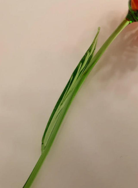 a single flower that is sitting on a table