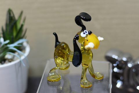 Dog Glass Animal Figurine