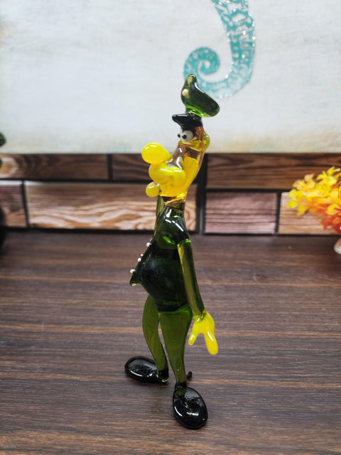 Glass Saluting Soldier Figurine, Handmade Murano Quality Design - Large