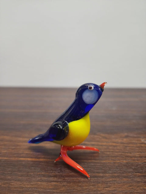 Bird Glass Animal Figurine